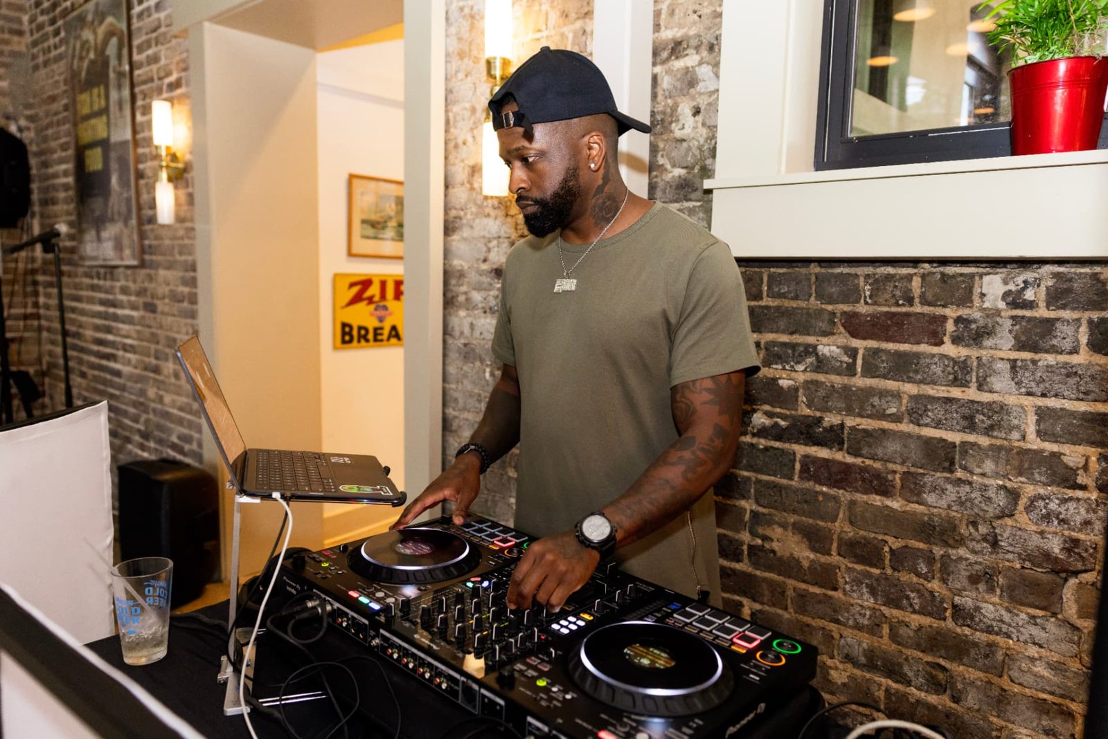 DJ at a YU & I event